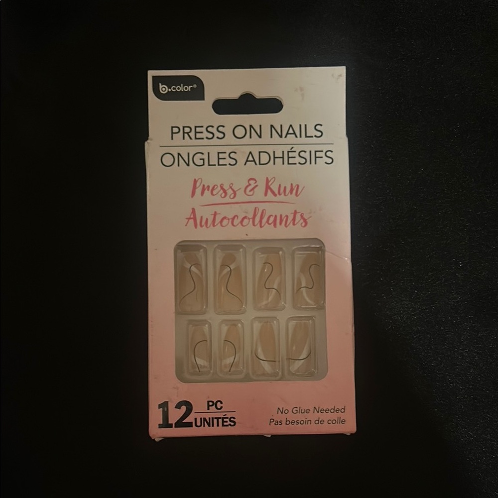 Press-On Nails - Elegant Nude